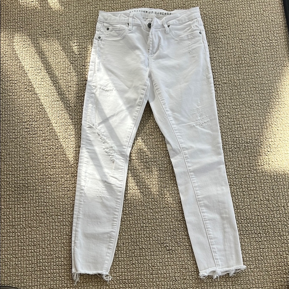 Women's White Jeans